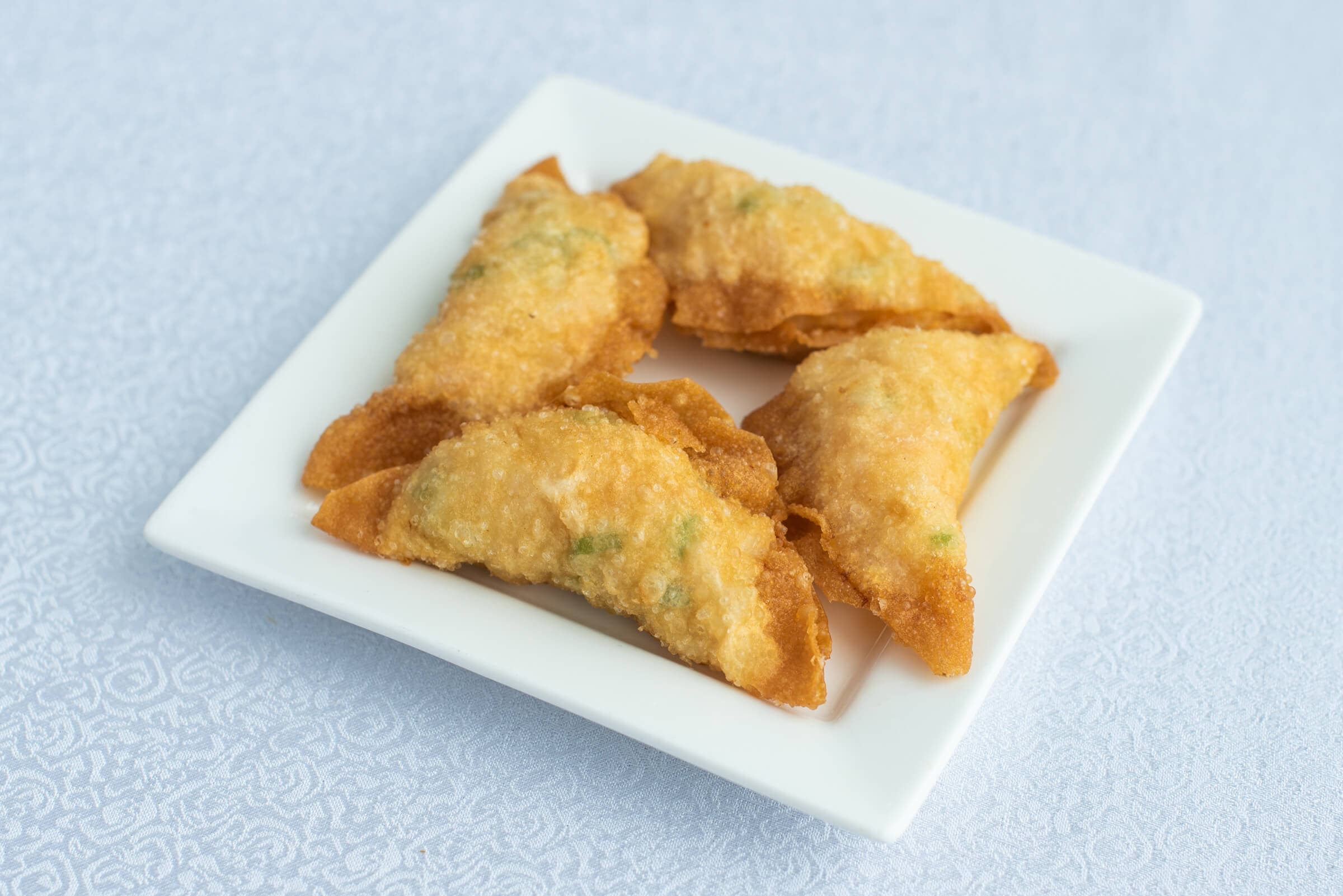 D09. Deep-Fried Garlic Shrimp Dumplings (4 pcs)