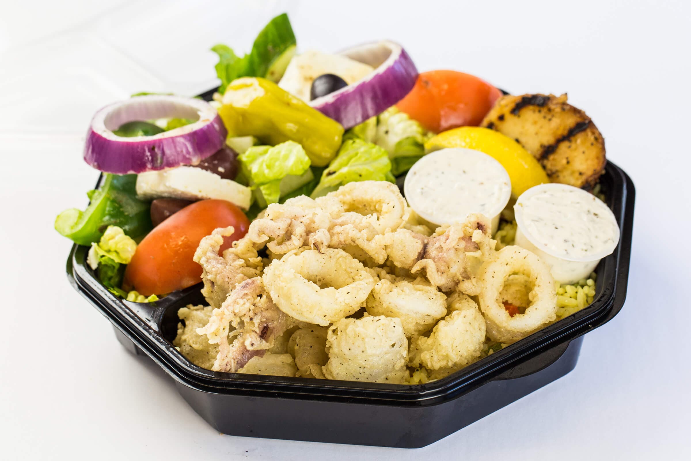 53. Calamari Platter