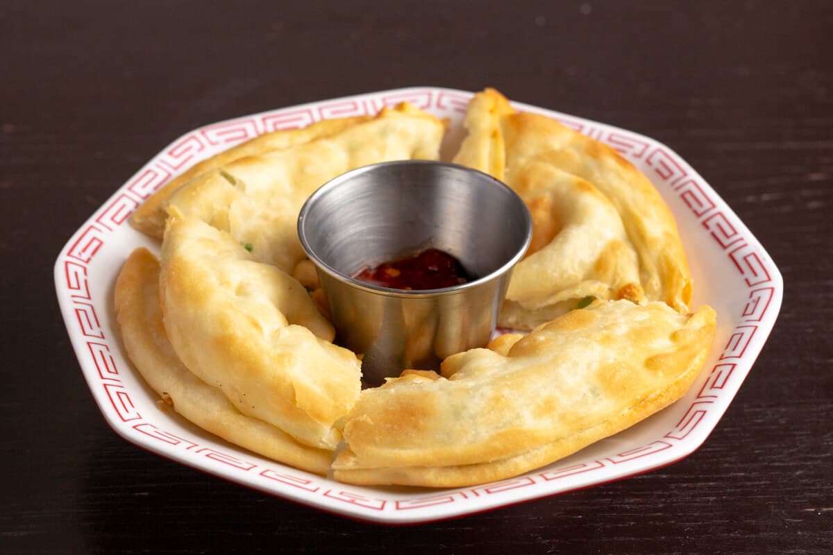 4. Green Onion Cake (1 pc)