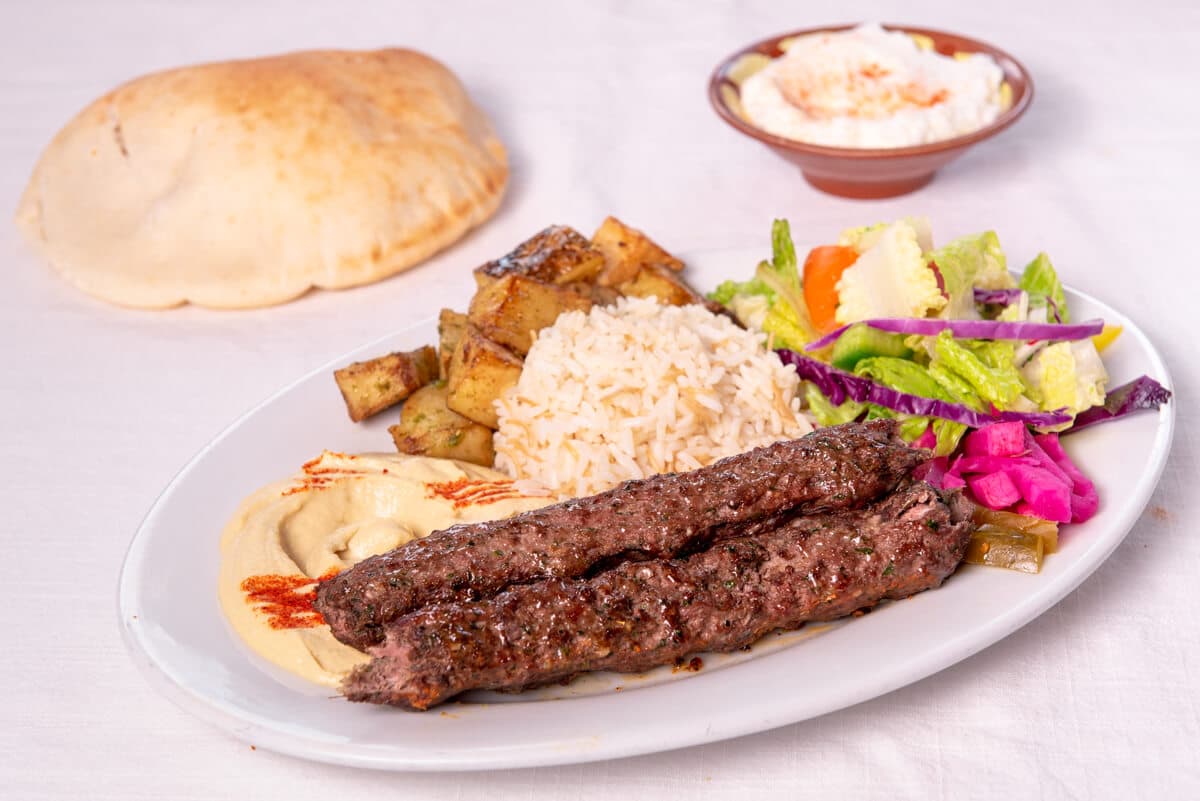 11. Kafta Beef Skewers (2 pcs)