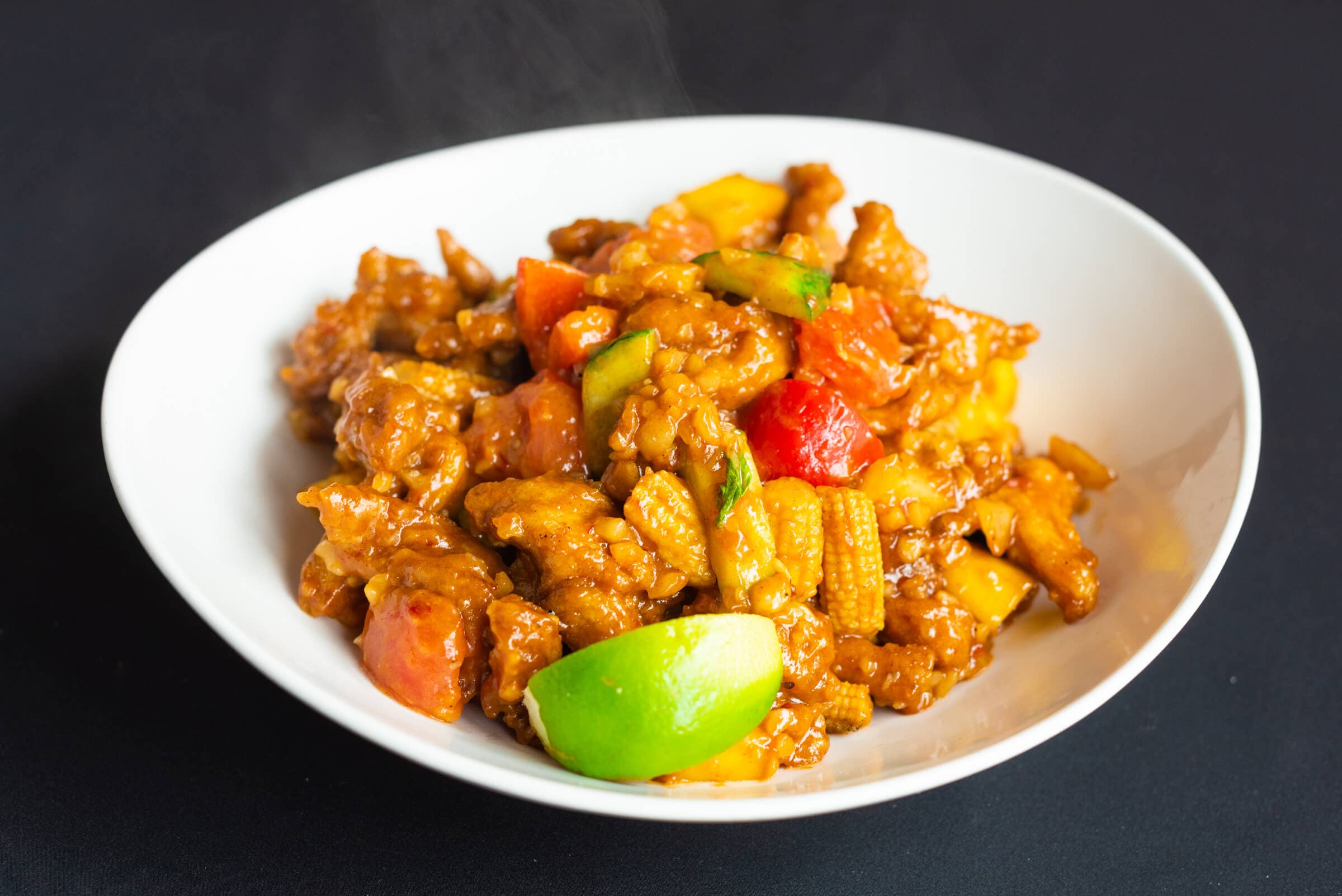 Chicken with Peanut Sauce