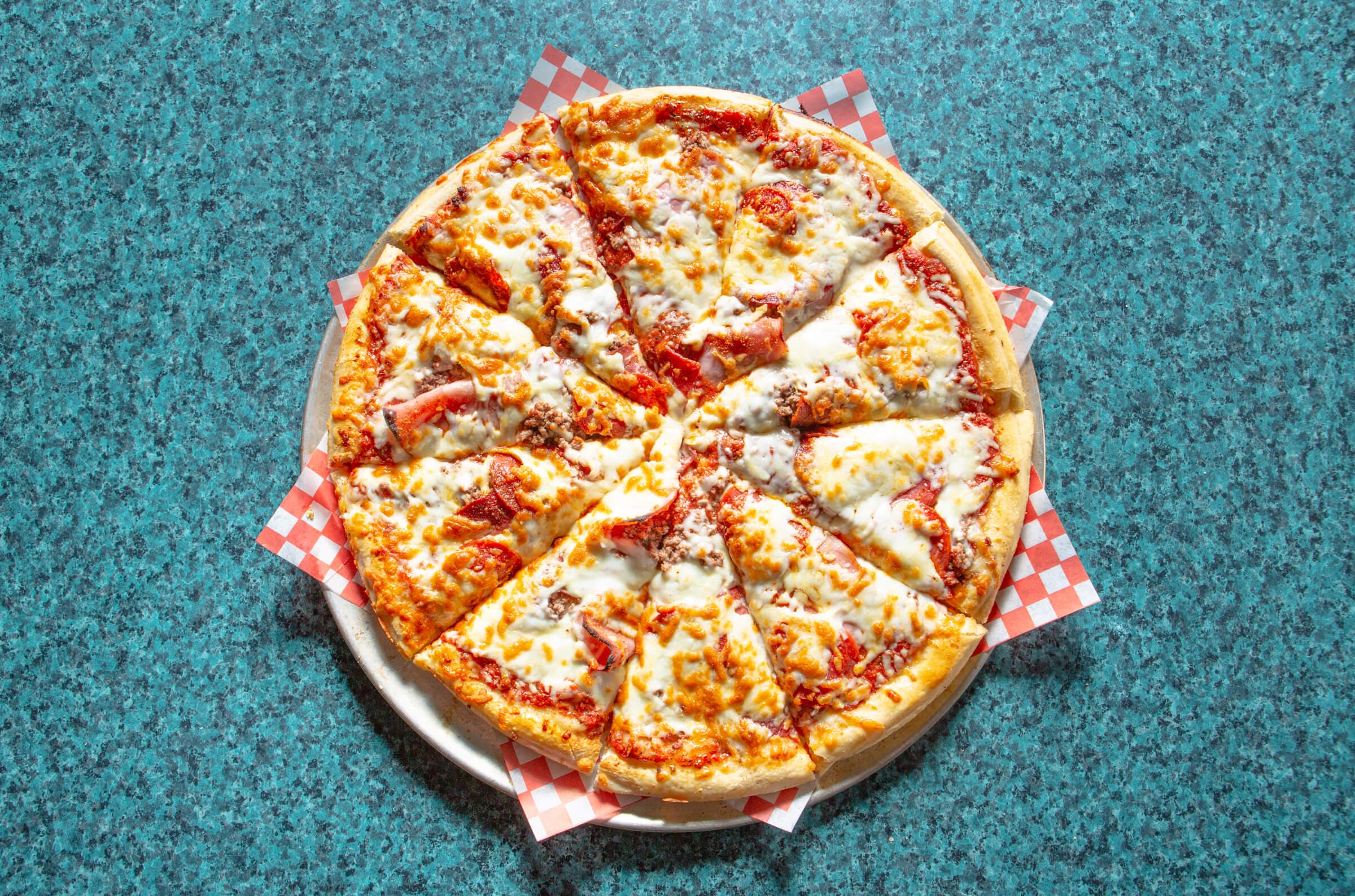 8" Personal Four Amigos Specialty Pizza