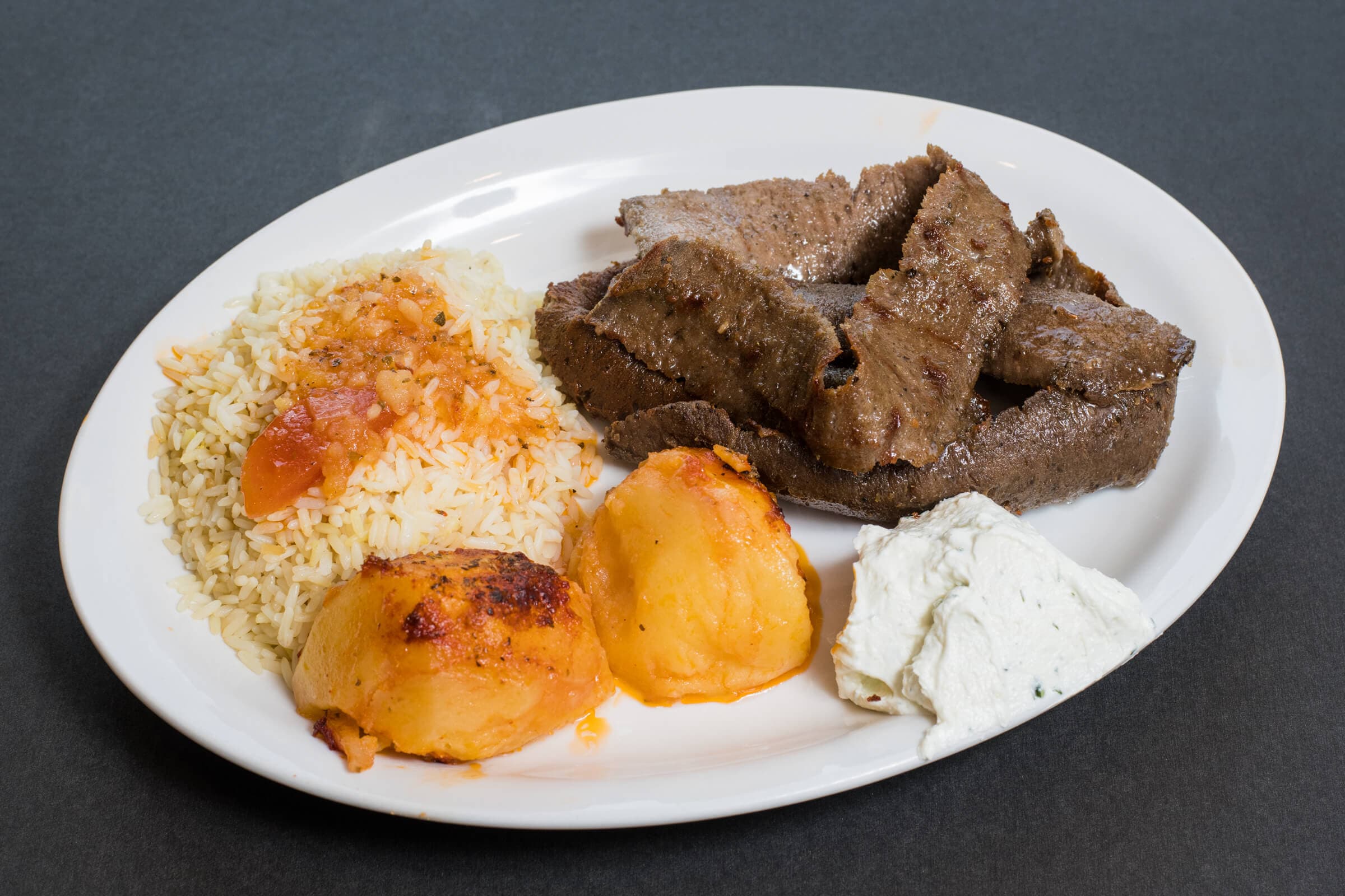 Gyros Souvlaki Dinner