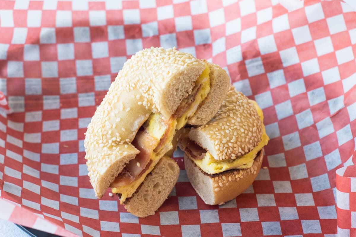 Bacon, Egg and Cheese Sandwich