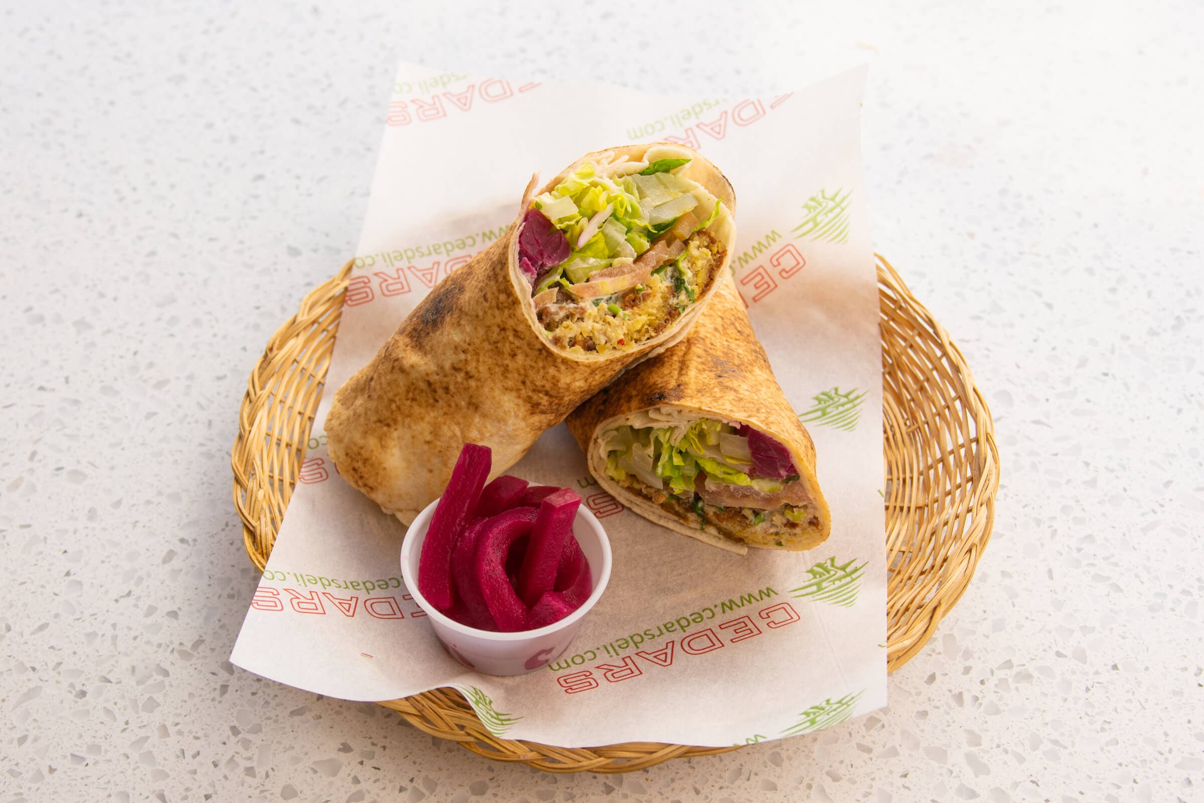3. Falafel Sandwich