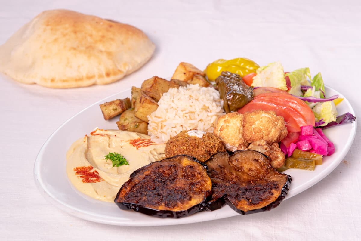 6. Vegetarian Platter
