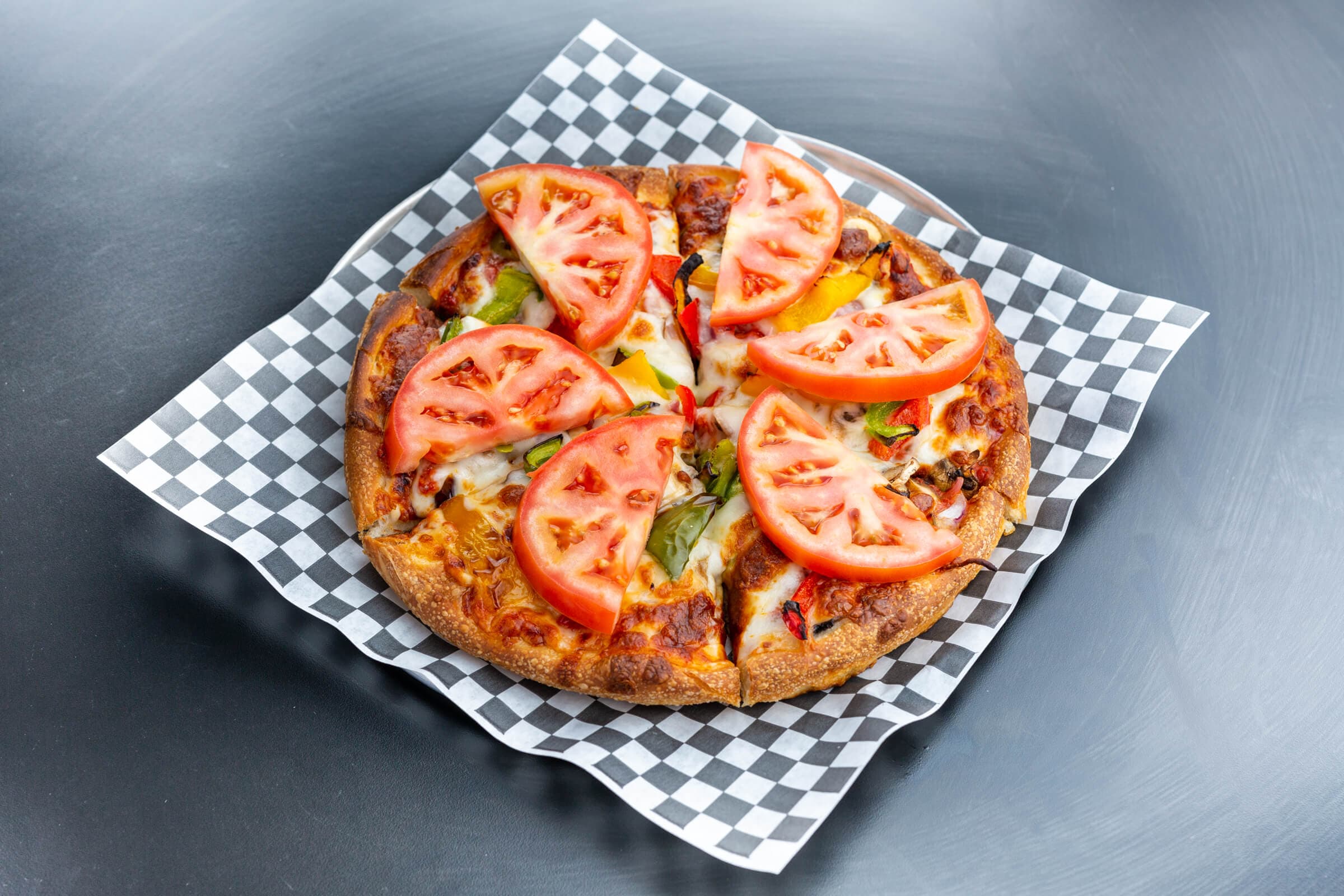 11. 14" Vegetarian Pizza
