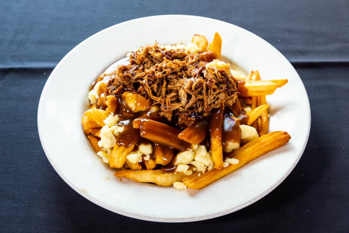 BBQ Pulled Pork Poutine