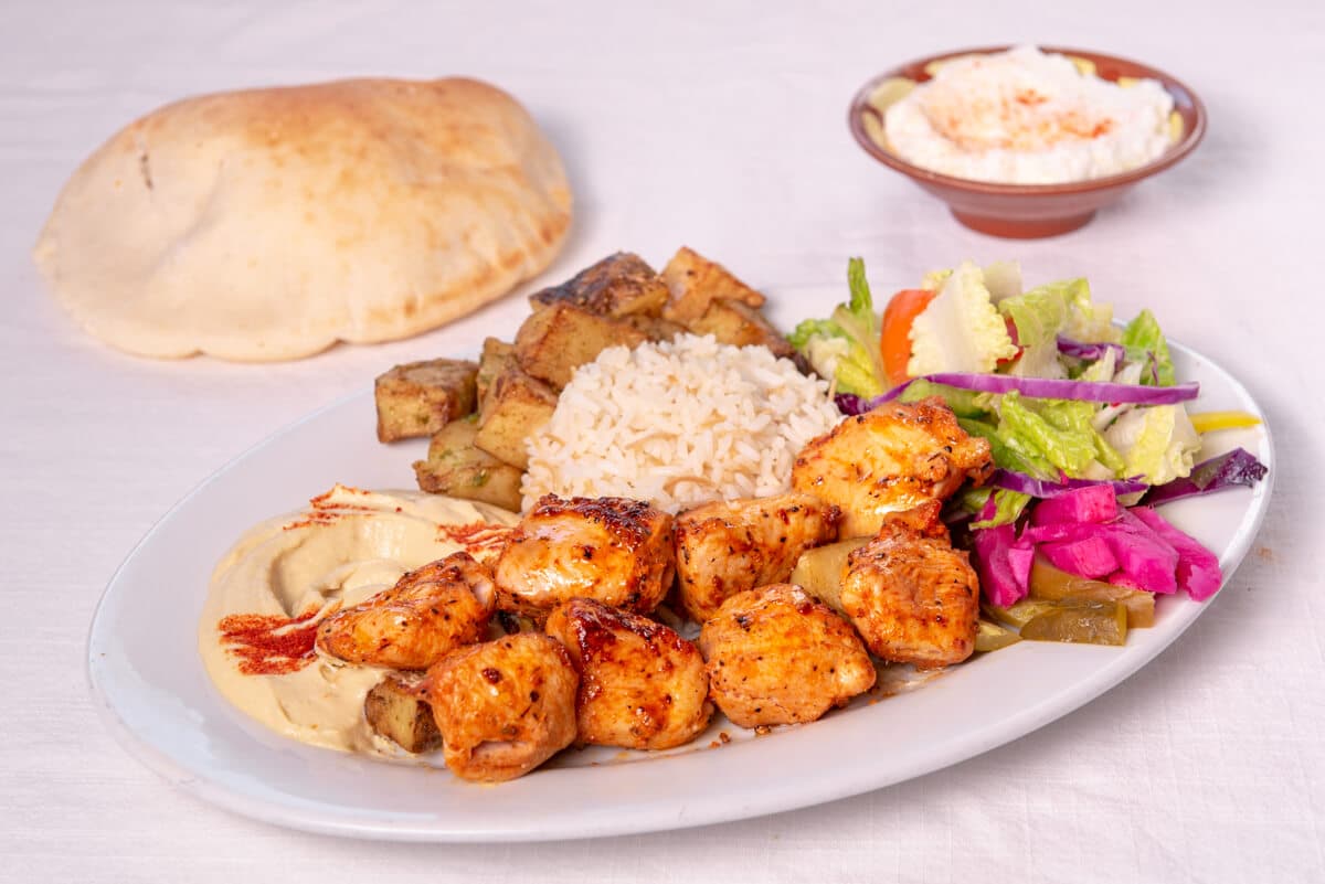 10. Chicken Skewers - Shish Taouk (2 pcs)