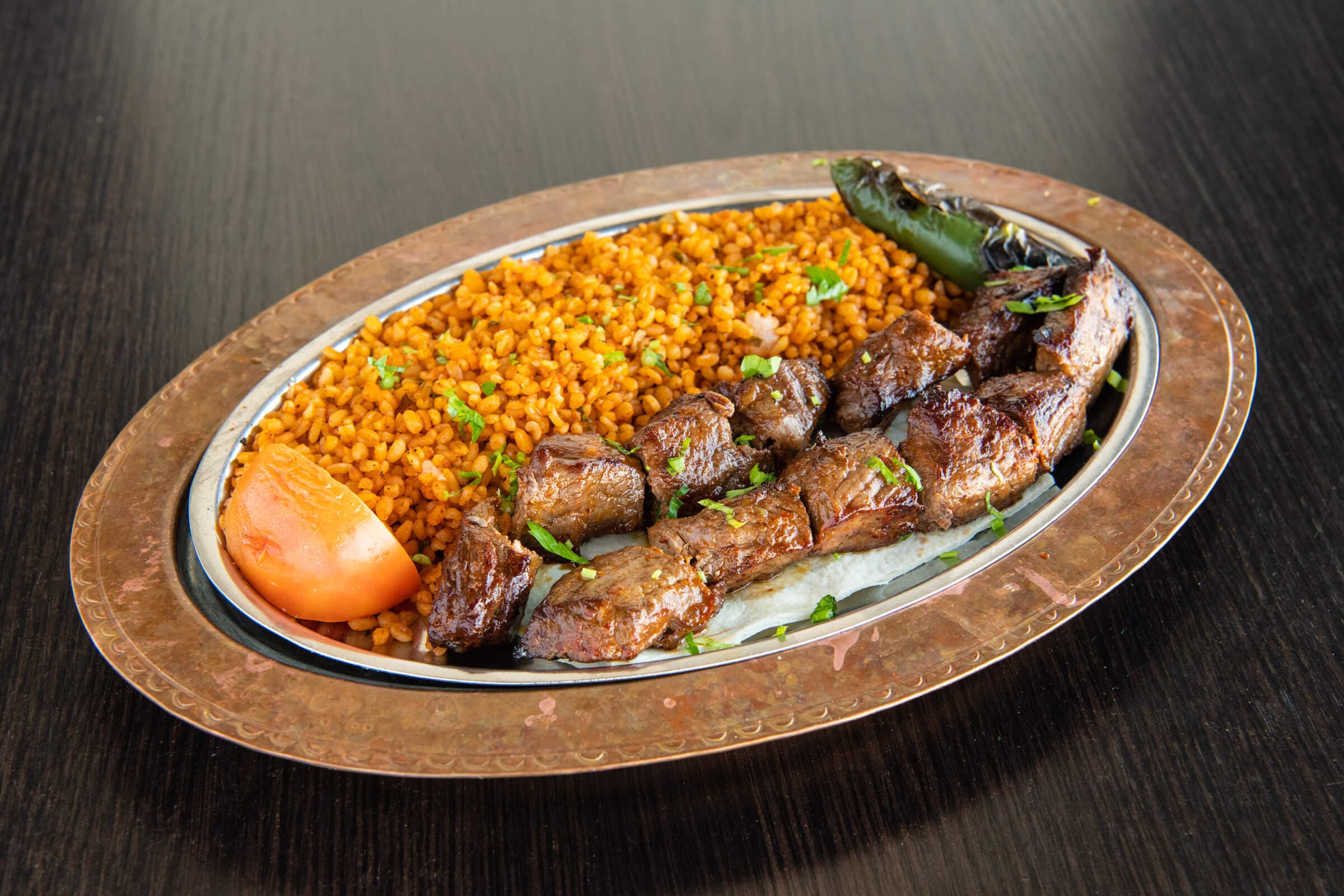 3. Beef Shish Kebab