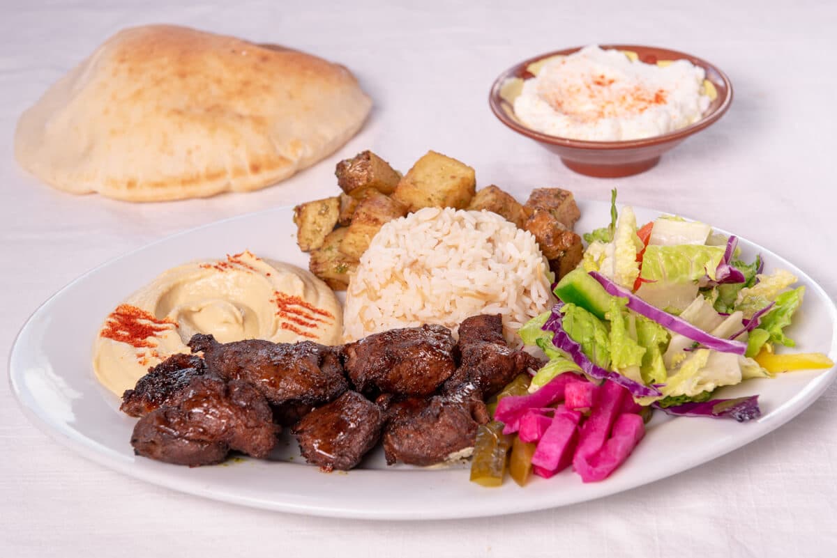 9. Shish Kabab - Filet Mignon (2 Skewers)