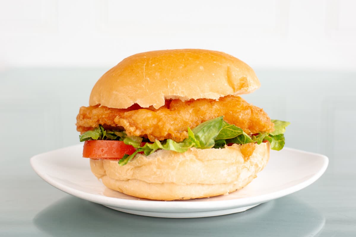 Halibut Fish Sandwich