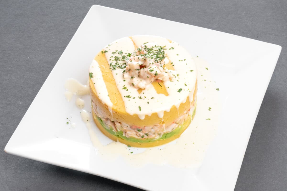 Causa aux fruits de mer / Seafood Causa