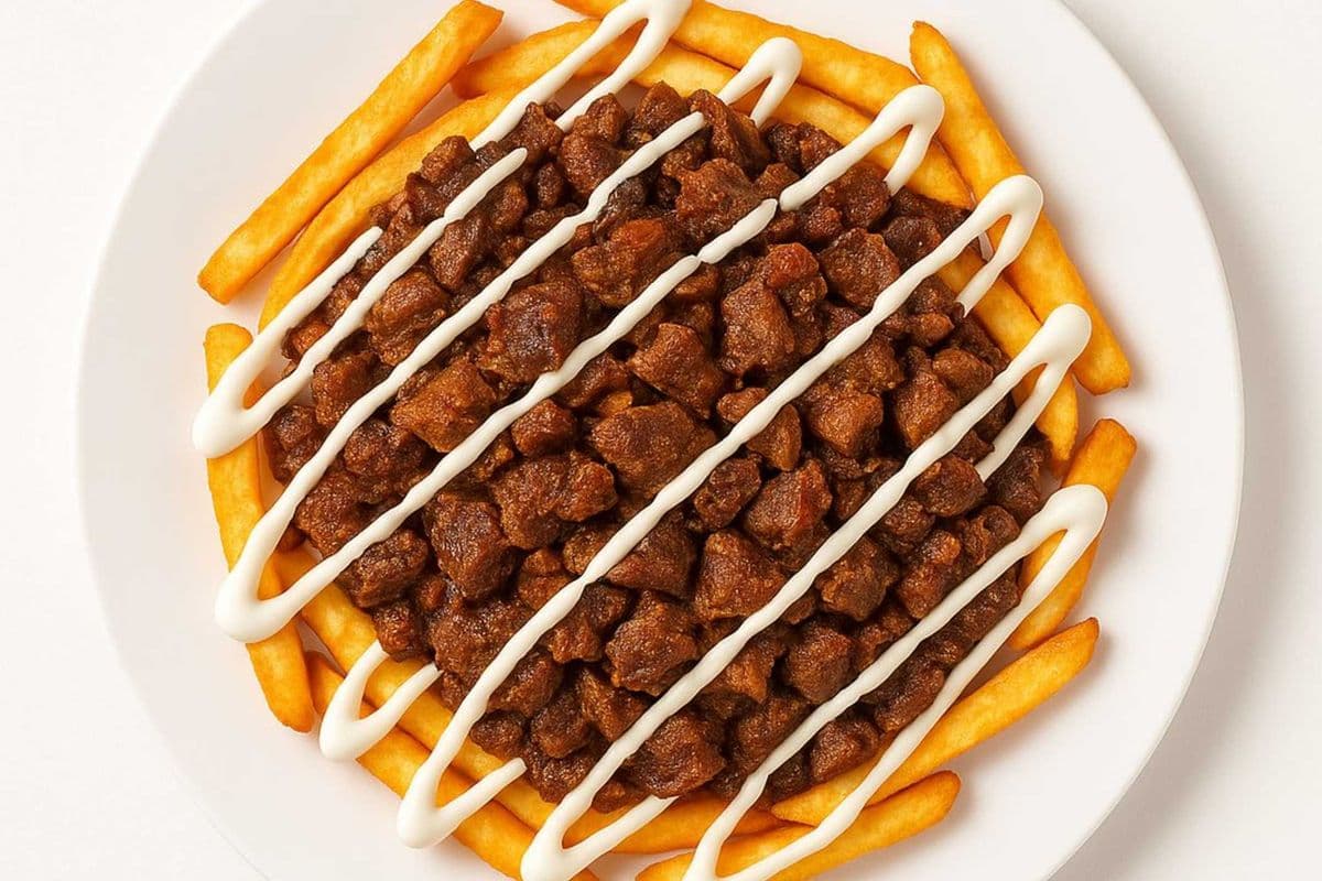 Alley Lamb on Fries