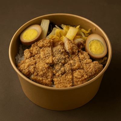 Deep Fried Boneless Chicken Steak Rice / w香酥雞排飯