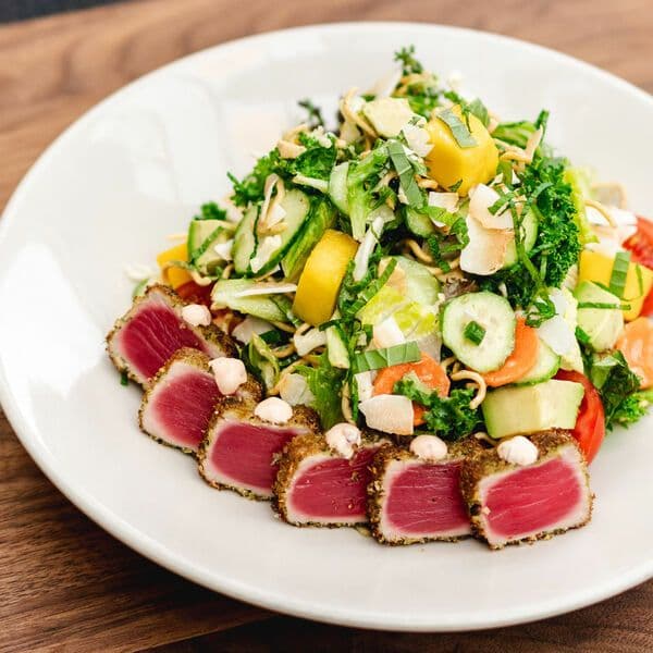 SEARED AHI TUNA CRUNCH (*)