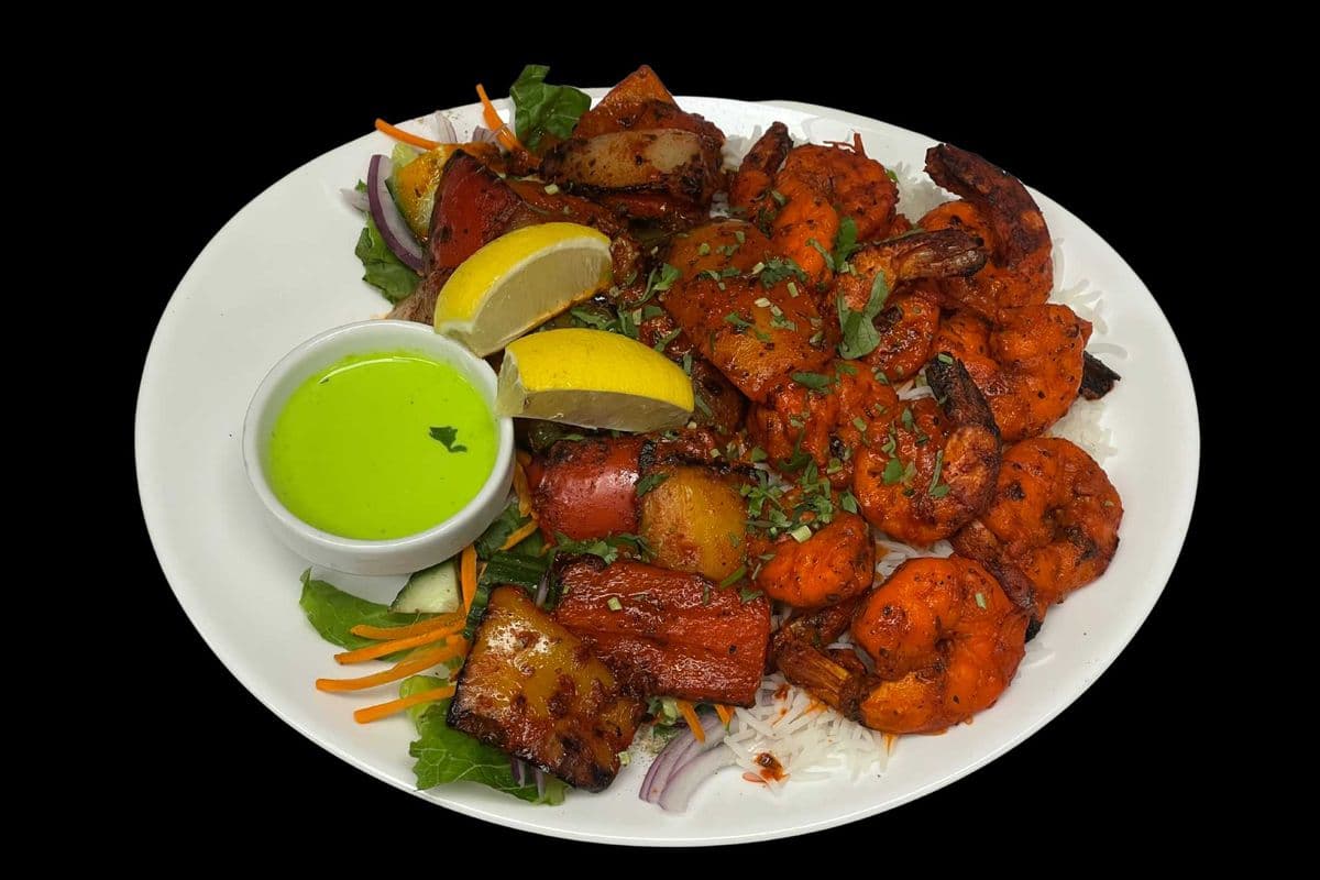 Crevettes tandoori / Tandoori Shrimp