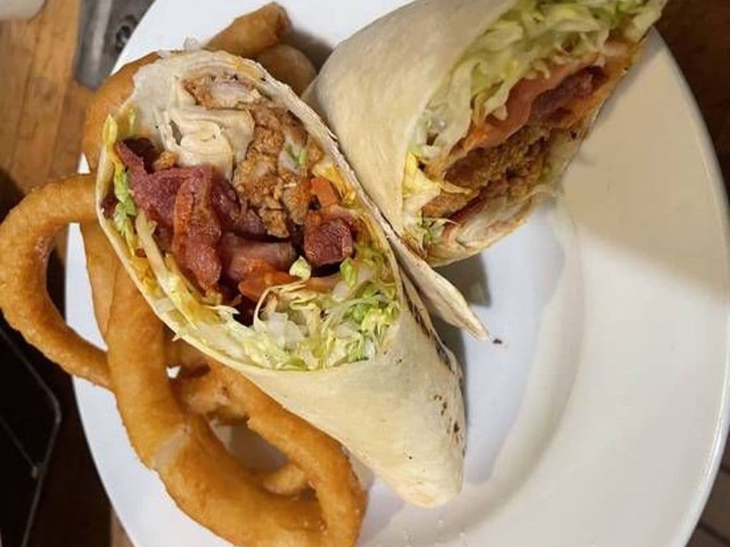 Buffalo Chicken BLT Wrap