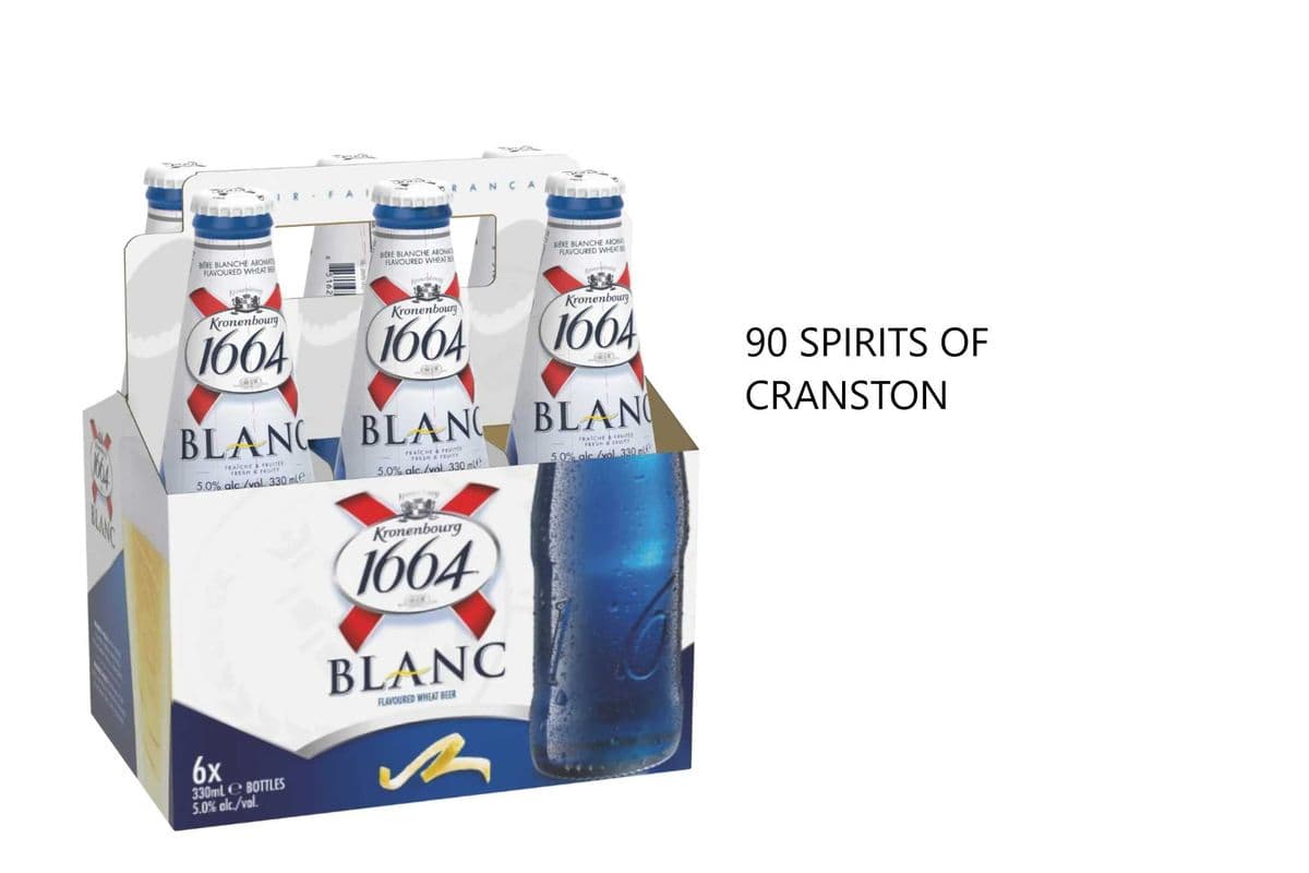 KRONENBOURG 1664 BLANC 6 BOTTLES (1 x 6x330ML)