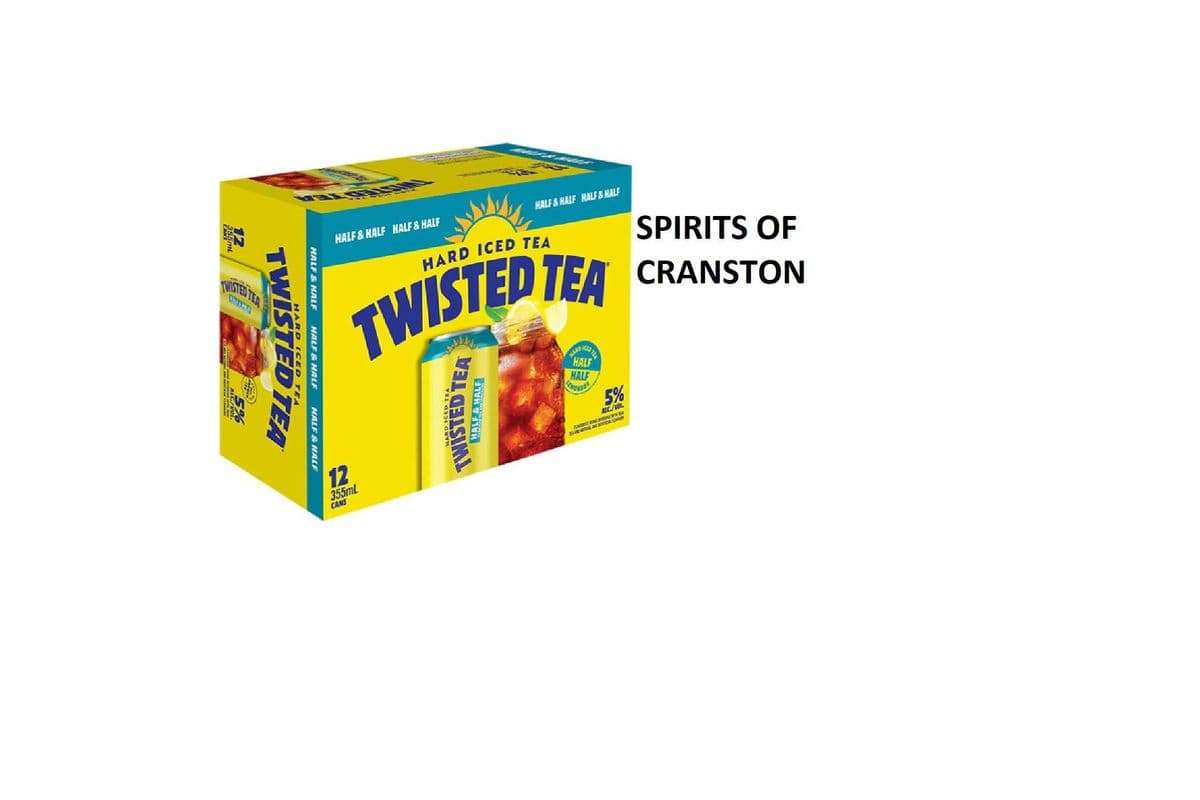 TWISTED TEA HALF & HALF ICED TEA 12 CANS (1 x 12x355ML)