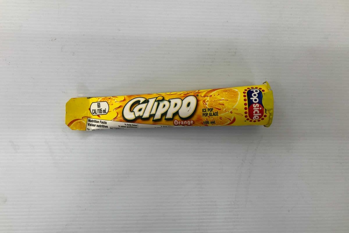 Popsicle Calippo Orange Ice Pop 105 ml