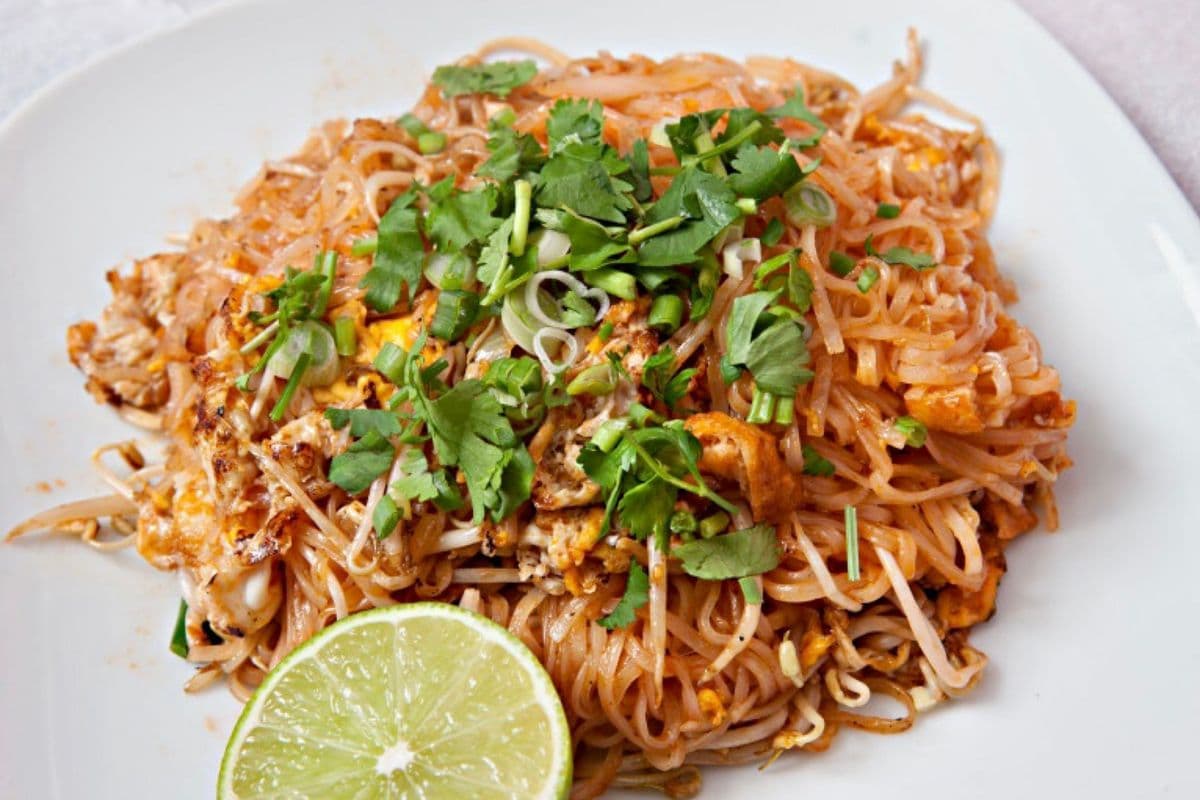 165. Pad Thai Chicken or Beef