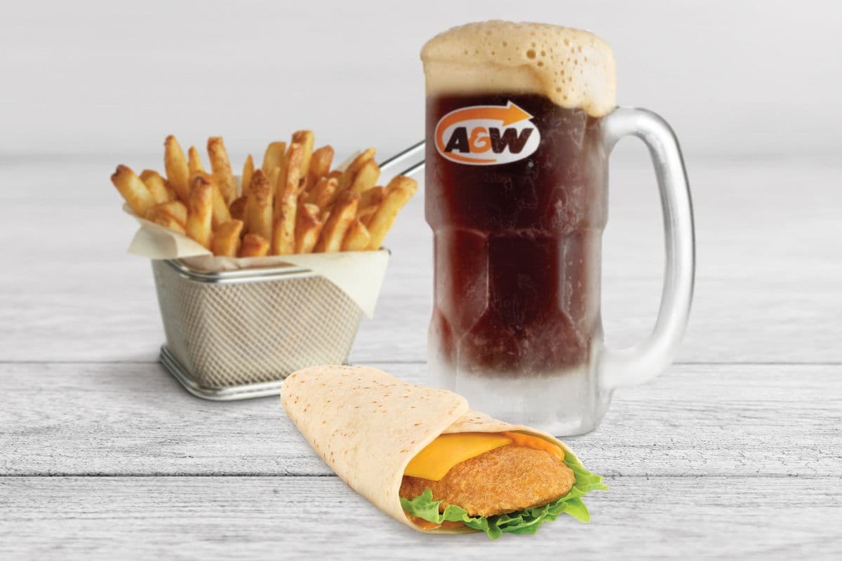 Spicy Chipotle Chicken Wrap Combo