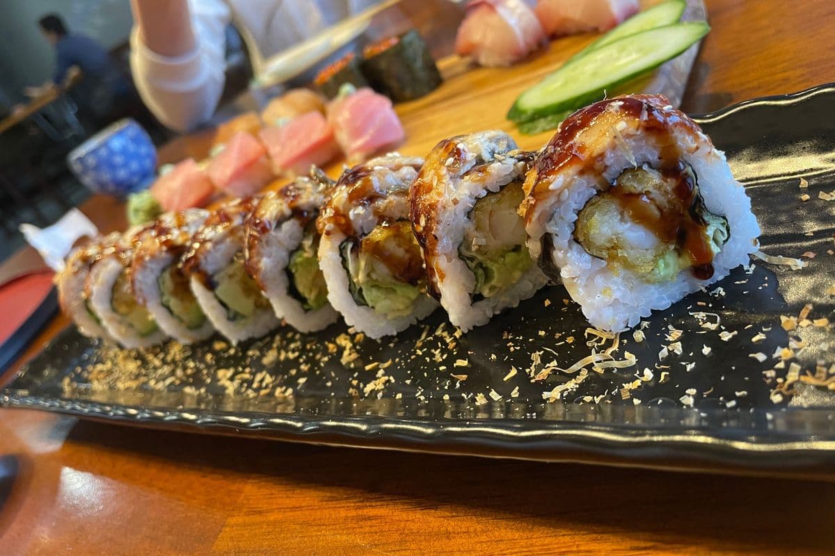 Dragon Roll (8pcs)(Popular)(Cooked)