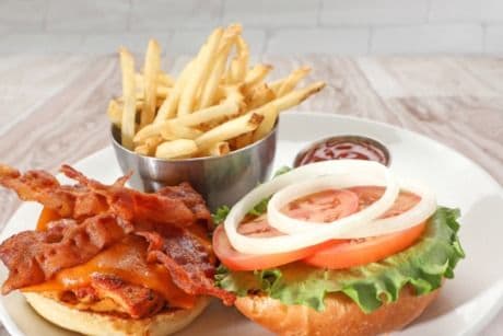 Cajun Chicken Burger