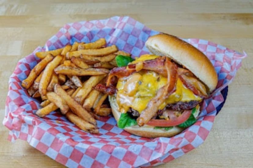 "Google It" Beef Burger
