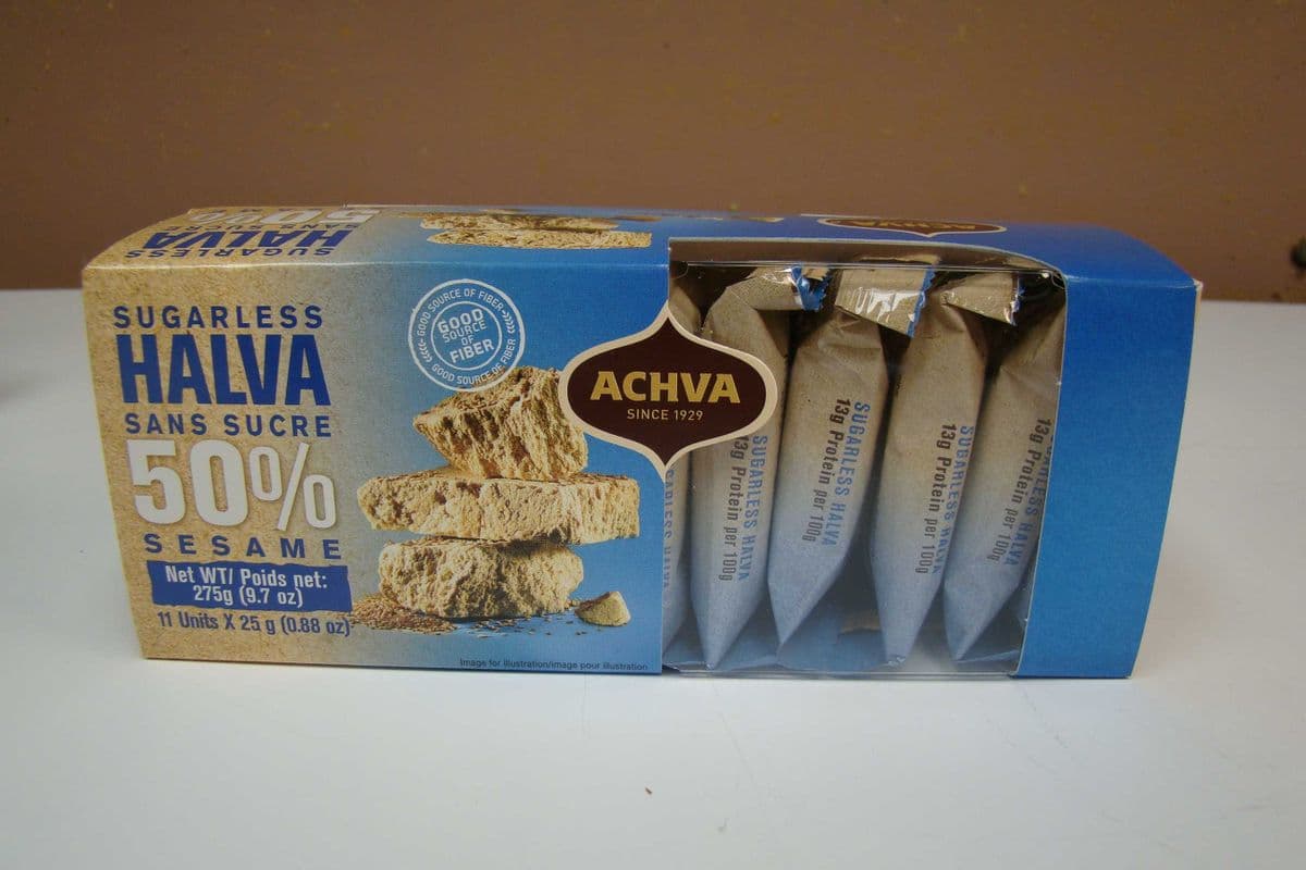 Halva sans sucre / Sugar free Halva snacks (11 x 25g)