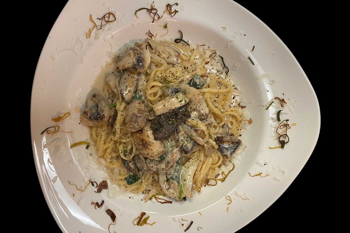 Mushroom Alfredo