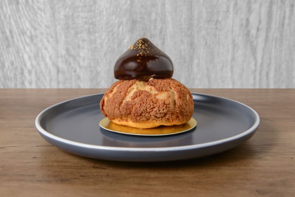 Chocolate Strawberry Choux