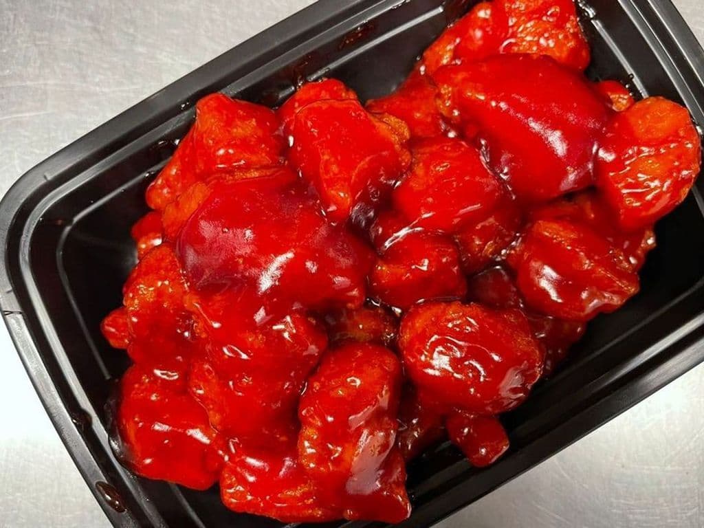 32. Breaded Pork with Sweet & Sour Sauce