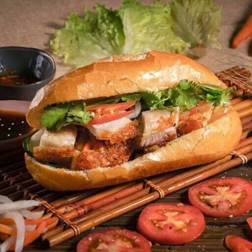 Five Spice Crispy Pork Banh Mi