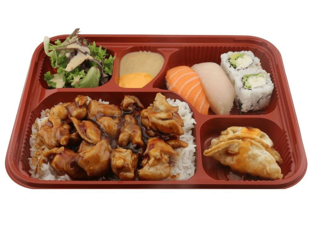 Teriyaki Chicken Bento w/ Miso Soup