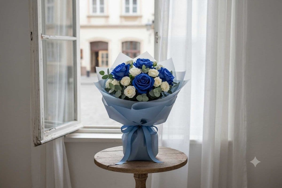 Royal Blue roses
