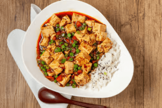 Mapo Tofu Rice Bowl
