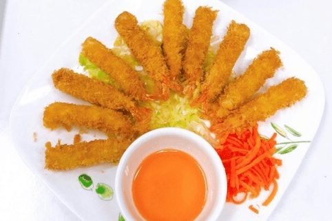 113. Deep-Fried Shrimp Tempura - Tom Chien Xu
