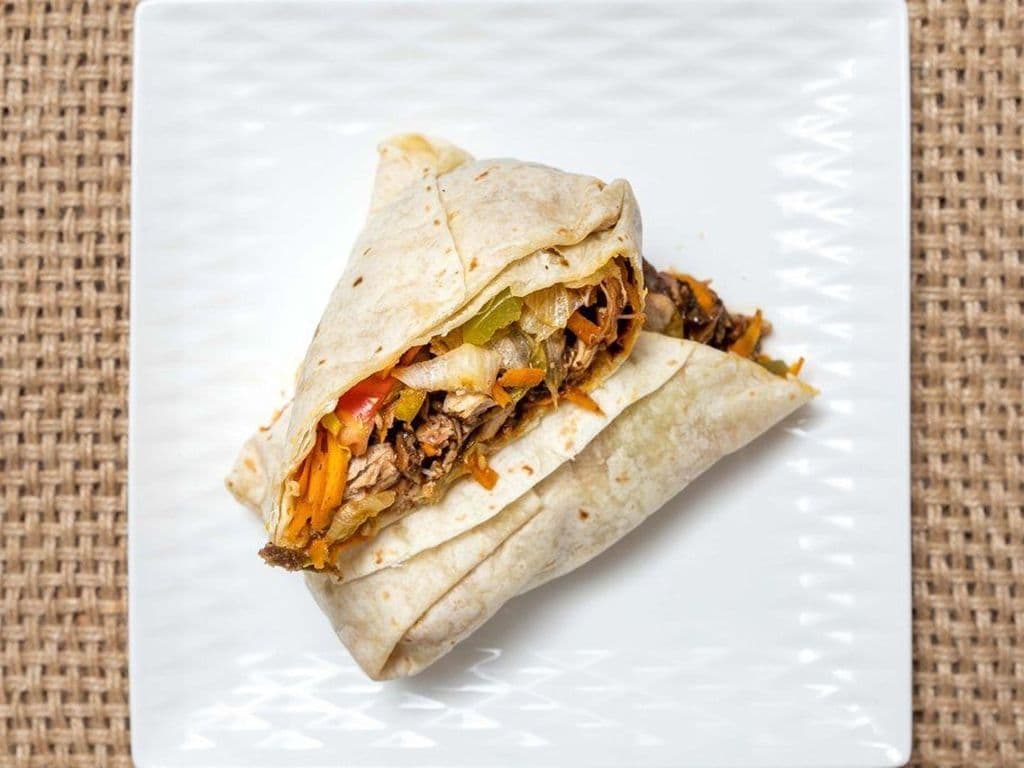 Wrap Ackee Et Morue Salée / Ackee Wrap & Salted Cod