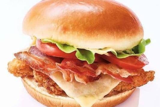Chicken Bacon Ranch Burger