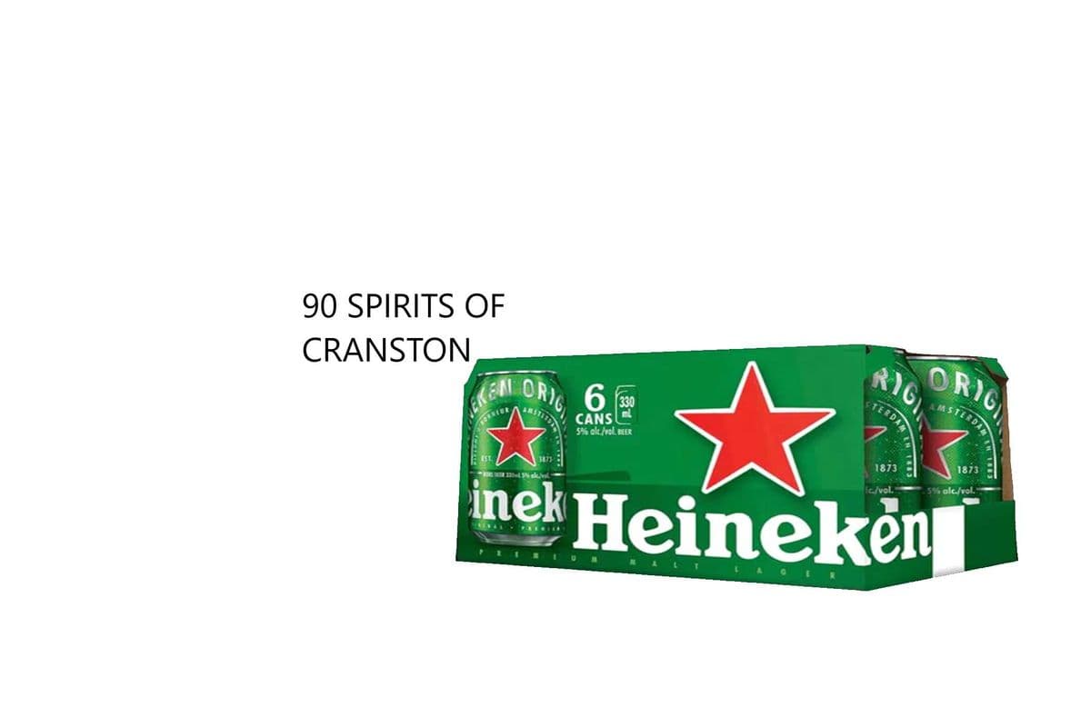 HEINEKEN LAGER 6 CANS (1 x 6x355ML)