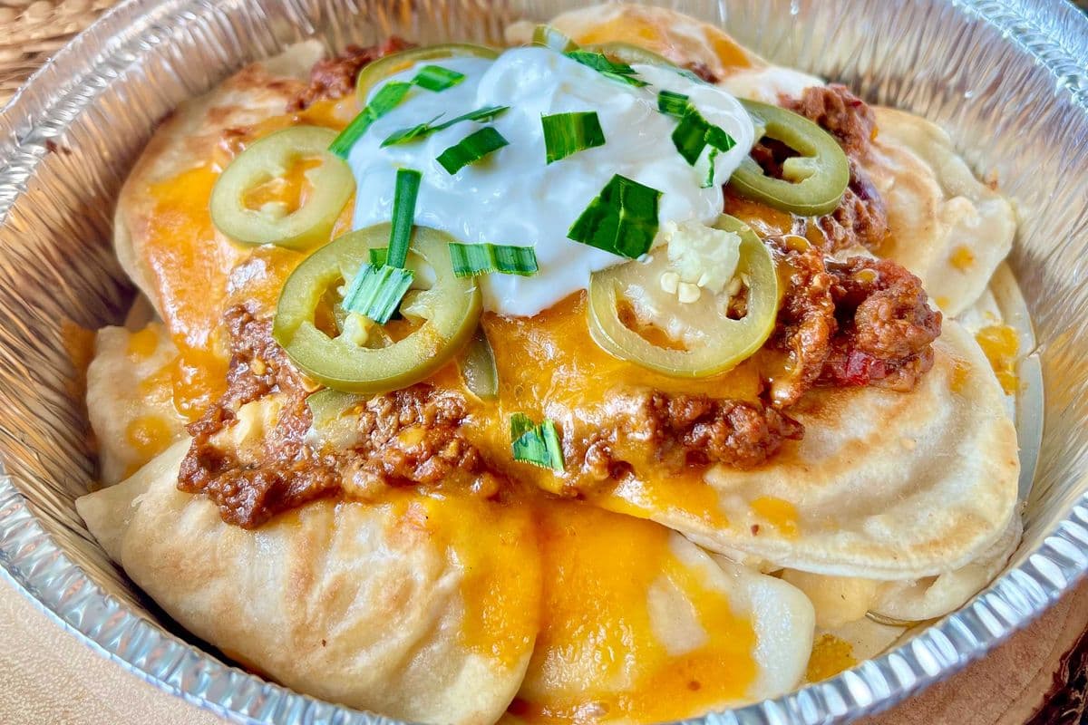 Fiesta Pierogi Bake
