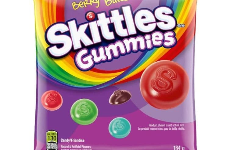 Skittles Gummies Berry (164g) - 77640