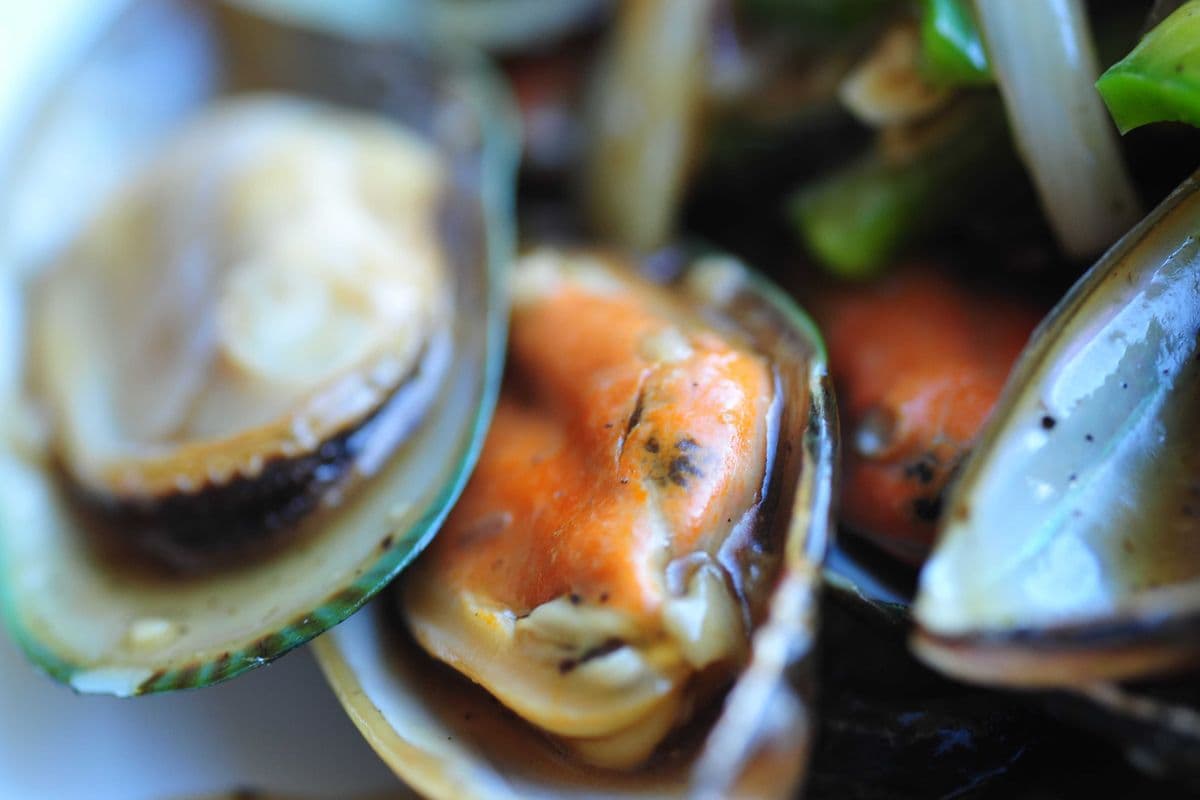 Mussels in Black Pepper Sauce (Shell-On)