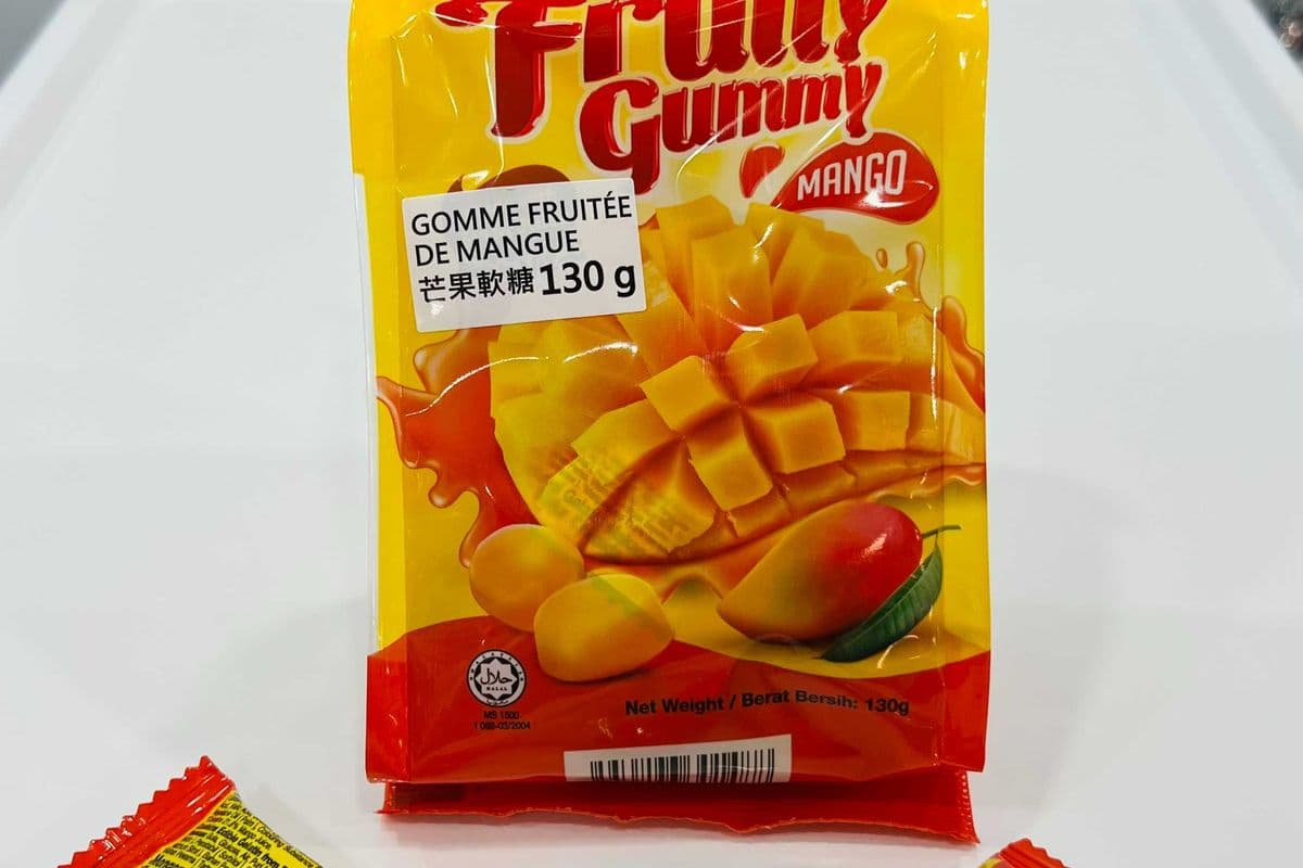 Deli 34 - Fruit Gummy Mango / Kẹo Dẻo Mango