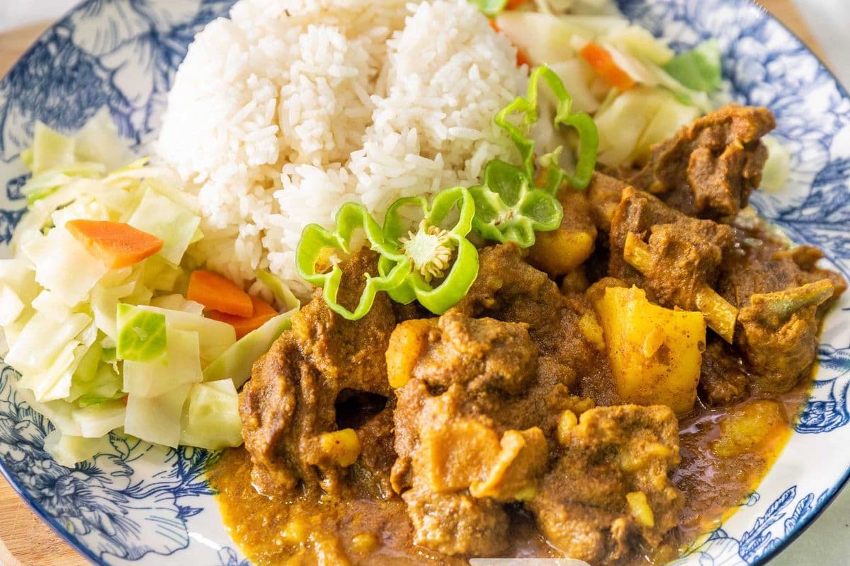 7. Curry Goat