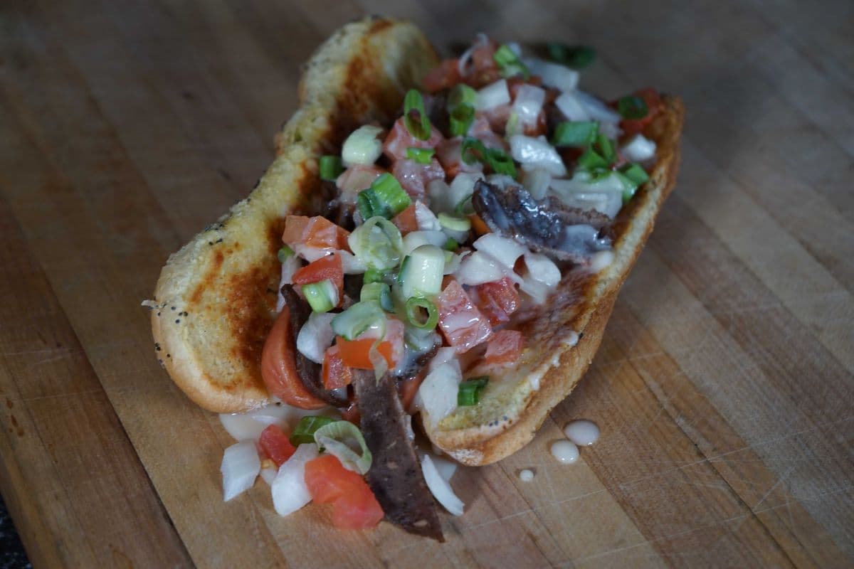 Donair Hot Dog