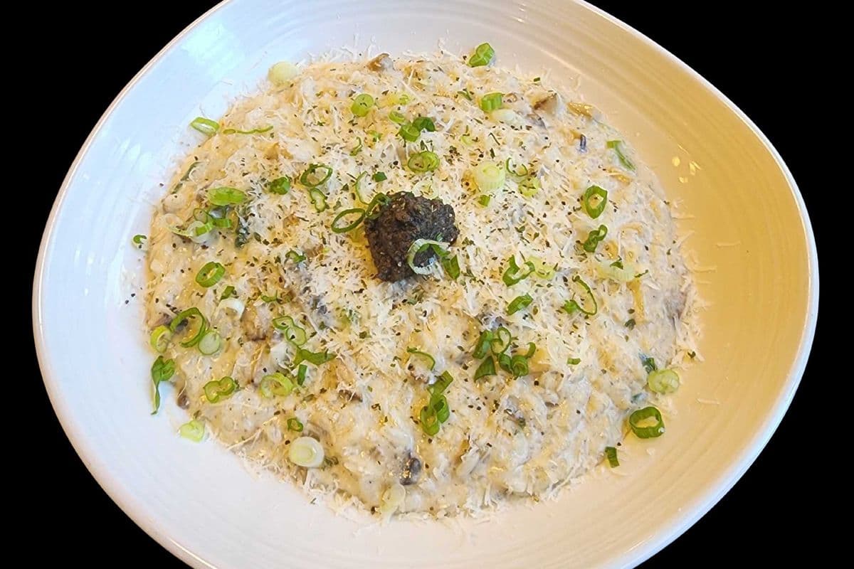 Mushroom Cream Risotto