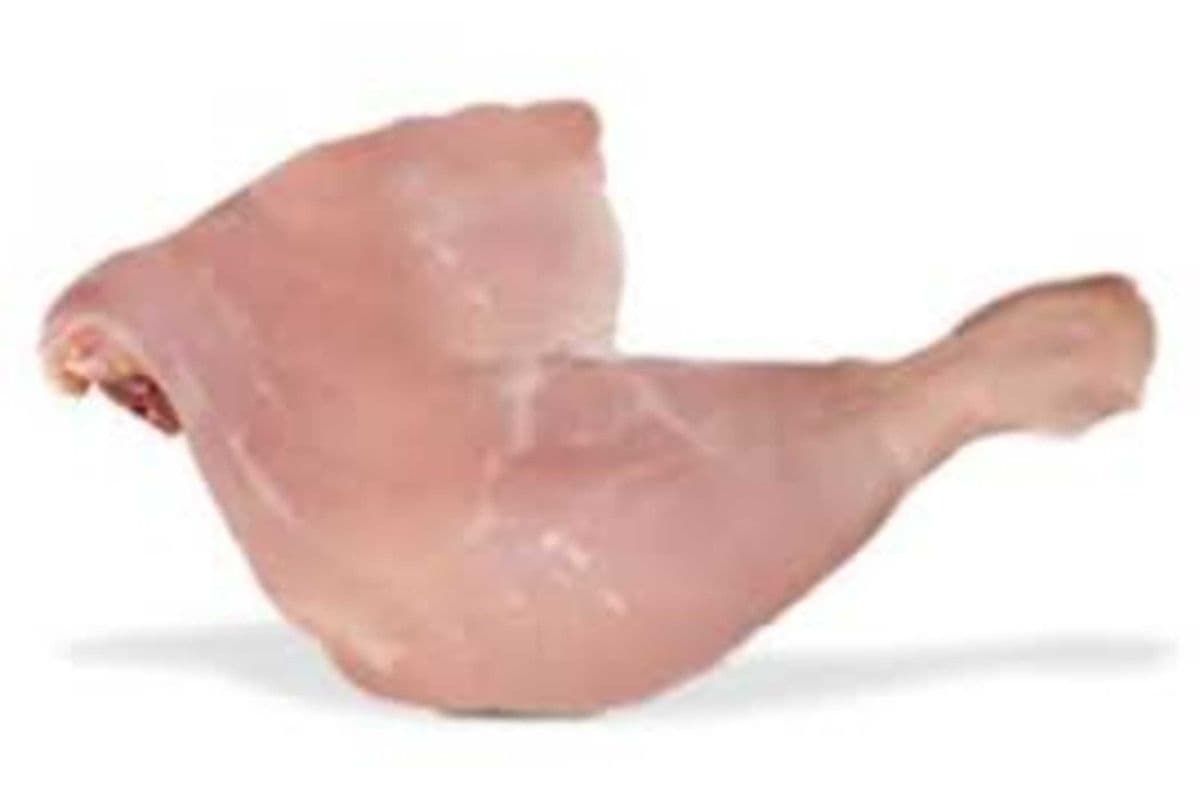 Raw Chicken Leg & thigh (Skinless) (1lb)